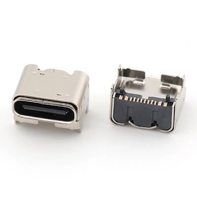 Surface Mount 16Pin Height Type USB 3.1 Type C Female Connector