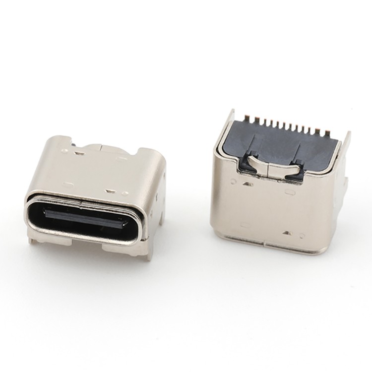 Surface Mount 16Pin Height Type USB 3.1 Type C Female Connector