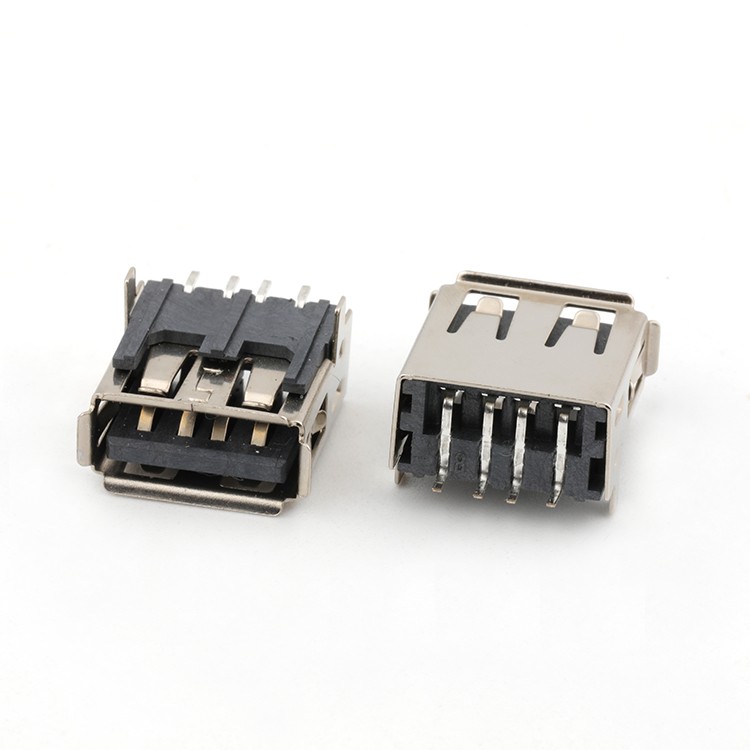 Surface Mount 90Degree USB 2.0 A Type Female Connector
