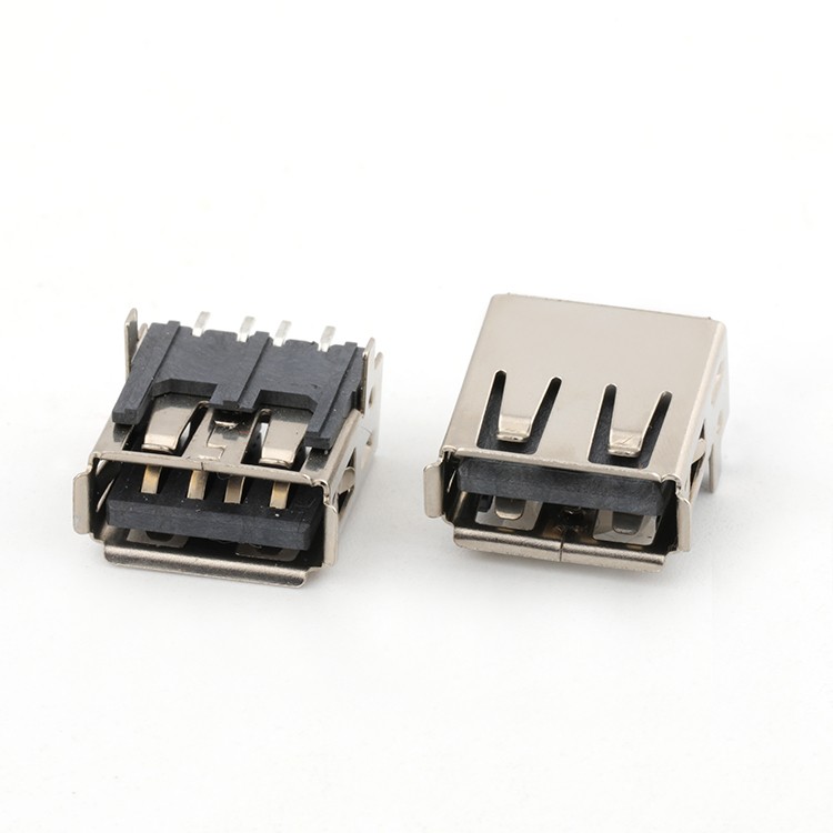 Surface Mount 90Degree USB 2.0 A Type Female Connector