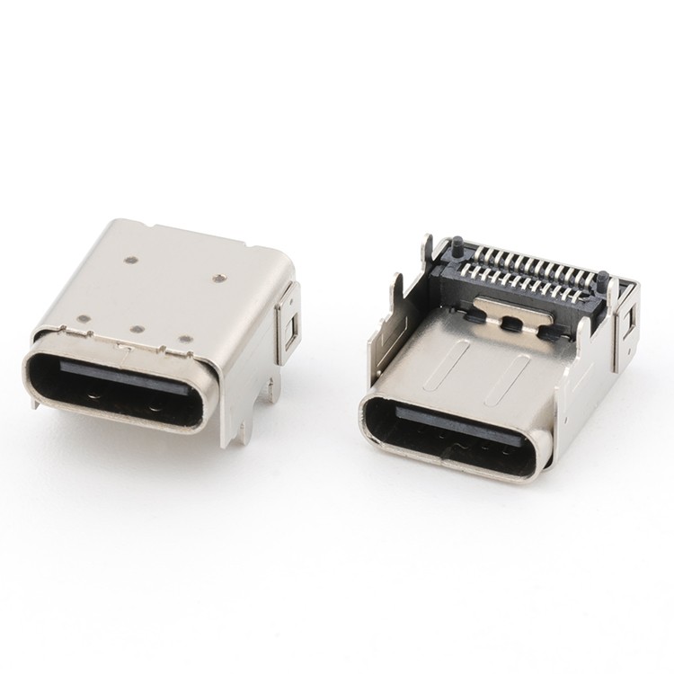 Surface Mount  CH=3.4mm,L=11.1mm USB 3.1 C Female  Socket Connector