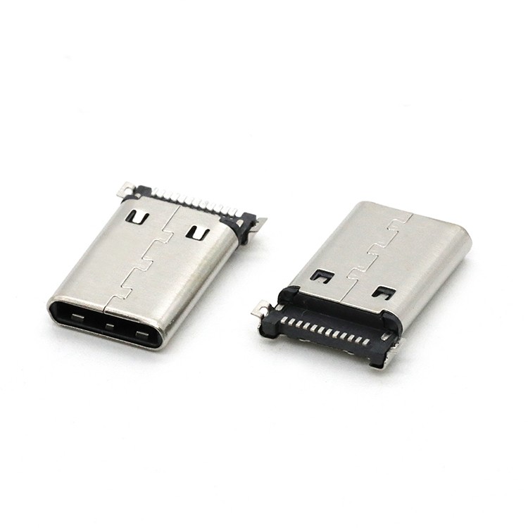 Surface Mount USB 3.1 C Male Plug Connector 12Pin 