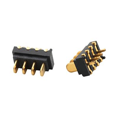 Through Hole 2.0mm Pitch 4Pin PCB Mount Battery Male Connector Power Charge