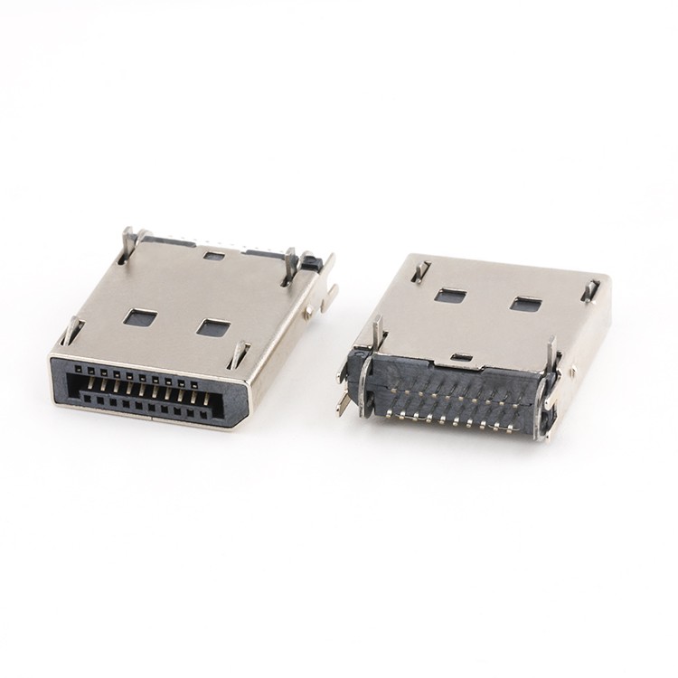 Through Hole DisplayPort DP 20P Male Connector for 1.2MM PCB