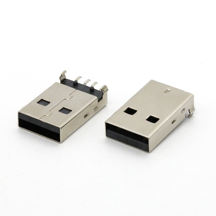 USB 2.0 A Male Connector SMT 90Degree