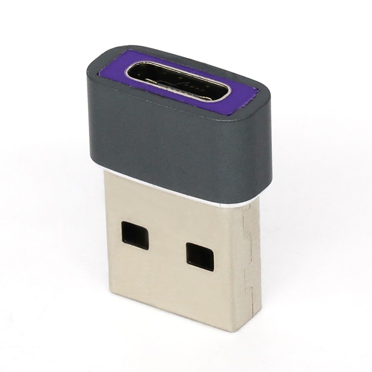 USB 2.0 Type A Male To USB Type C Female Adapter Converter