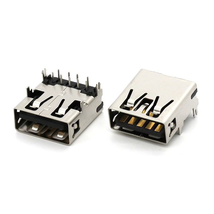 USB 3.0 A Female 9P Connector, H=6.26mm