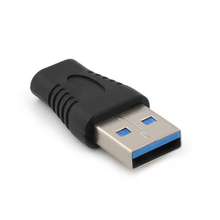 USB 3.0 A Type Male To USB C Type Female Adapter 180 Degree