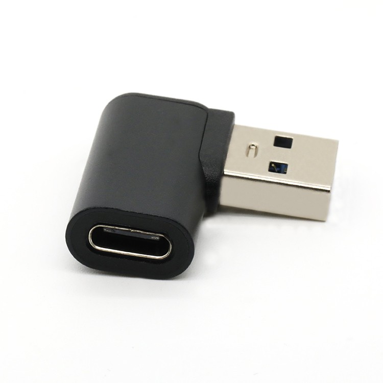 USB 3.0 Type A Male To Type C Female Adapter 270 Degree