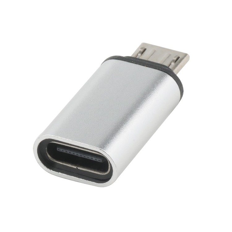 USB 3.1 Type C Female To Micro USB Type B Male OTG Adapter