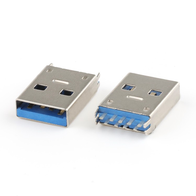 USB A Female Connector 10G USB 3.1 A Type Female Connector for PCB