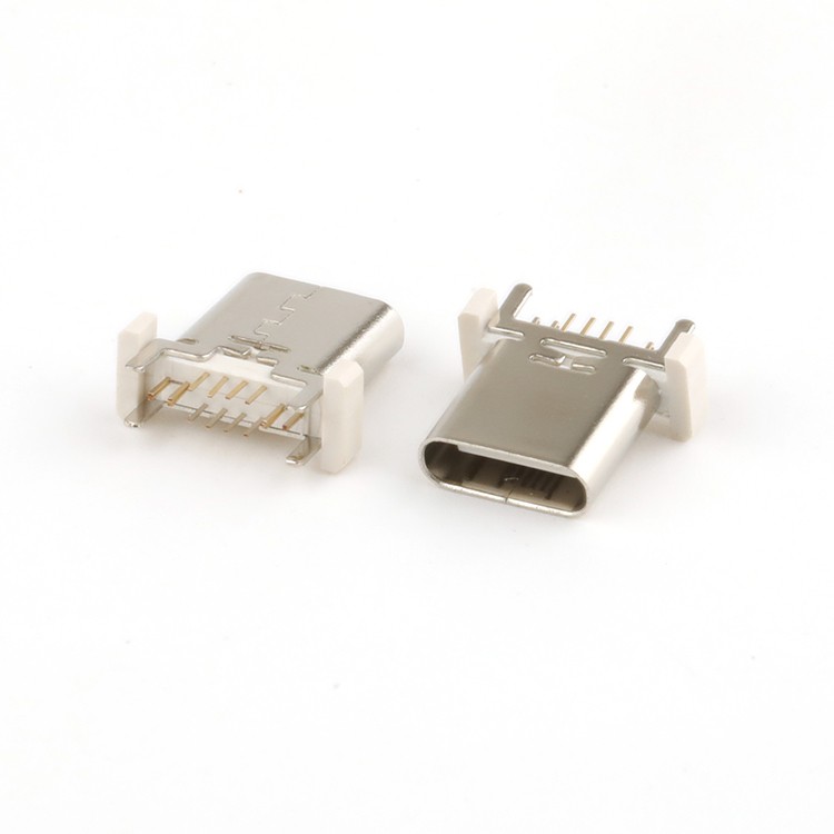 USB C Connector Type C 16P Vertical DIP 10.5H 10.0H 9.3H 8.8H USB Connector