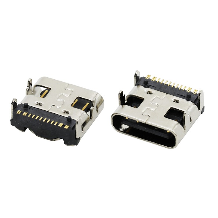 USB C Female Connector 16 pin