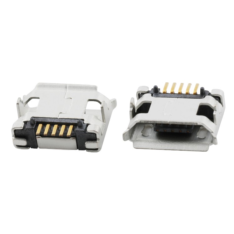 USB Connector 5 Pin B Type Dip Micro USB 2.0 Female Socket Connector