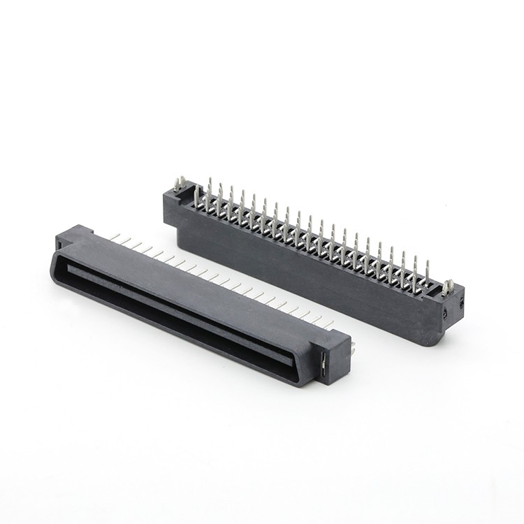 Vertical 1.27MM Double Layer 80P Series SCSI Female Connector