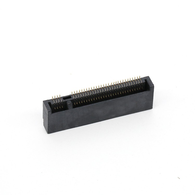 Vertical 180Degree MINI PCI Express  52P Female Socket Connector 5.2H for PCB