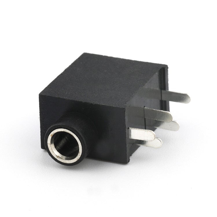 Vertical 5Pin 3.5mm Audio Phone Jack Connector 