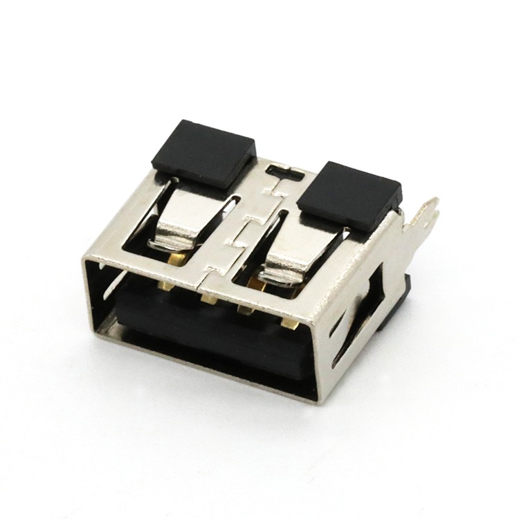 Vertical A Type USB 2.0  Female Connector