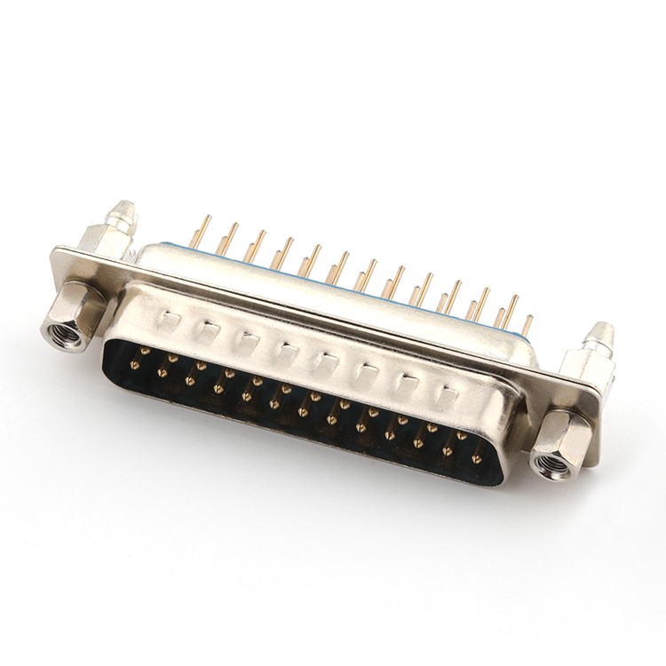 Vertical DB D-SUB Male Plug Connector 15Pin with Screw for PCB