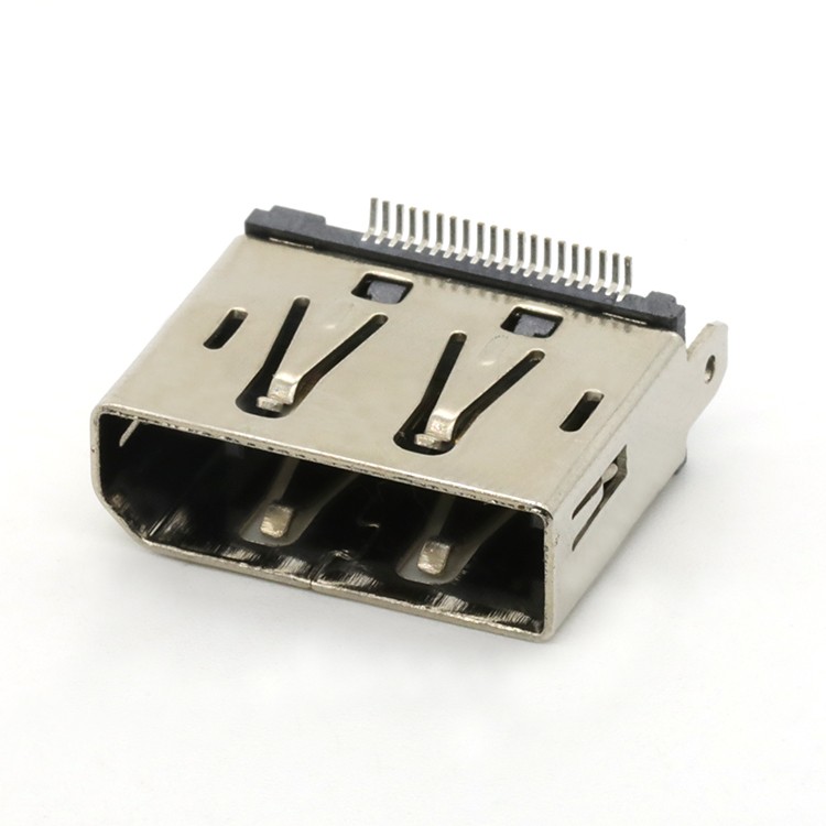 Vertical SMT Type H=13MM,20Pin Display Port Female Receptacle Connector