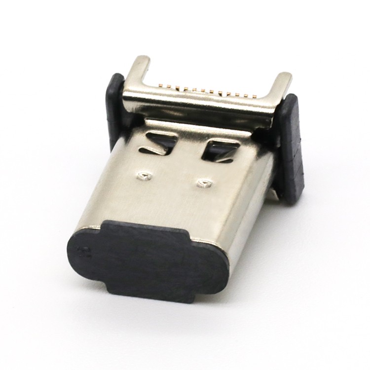 Vertical Surface Mount 12.0H 24Pin USB C Type Female Connector