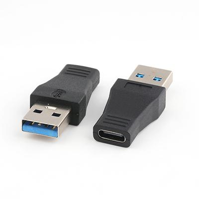 Vertical USB 3.1 C Type Female To USB 3.0 A Type Male OTG Adapter