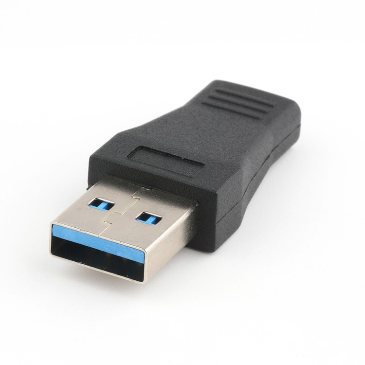 Vertical USB 3.1 C Type Female To USB 3.0 A Type Male OTG Adapter