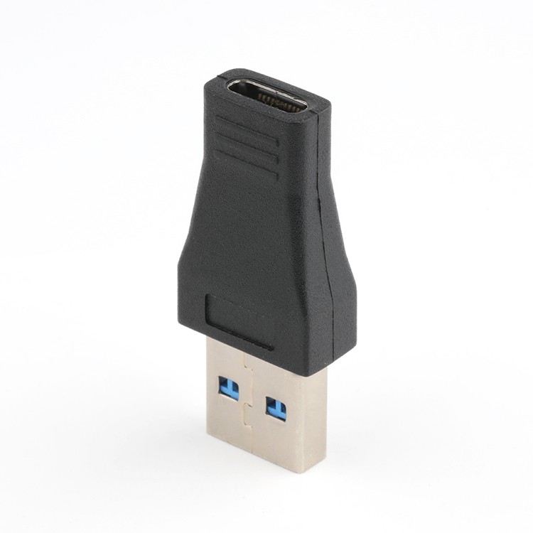 Vertical USB 3.1 C Type Female To USB 3.0 A Type Male OTG Adapter