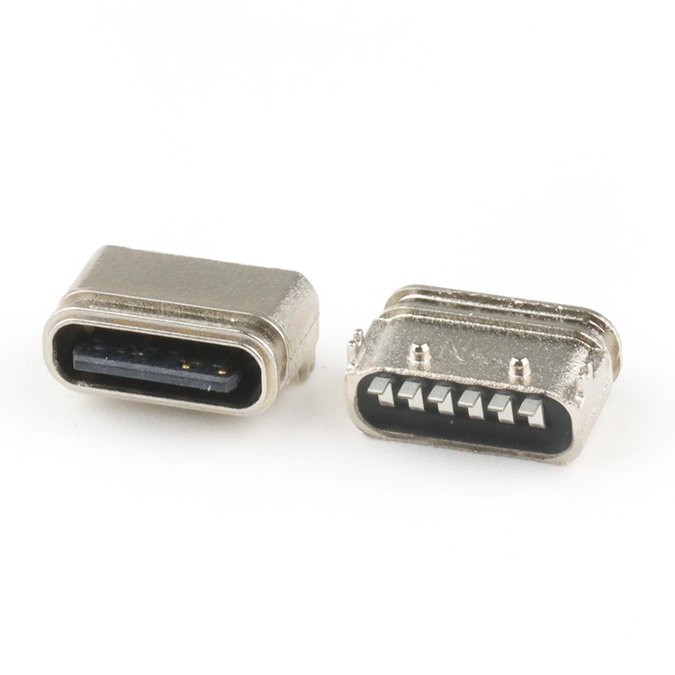 USB Connector waterproof usb c 6 pin - 副本
